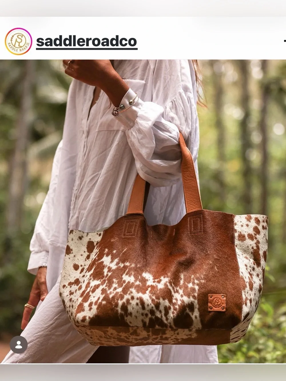 Saddle Road Co cowhide leather